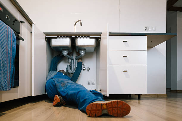 Professional Leak Detection technician working in Swepsonville, NC